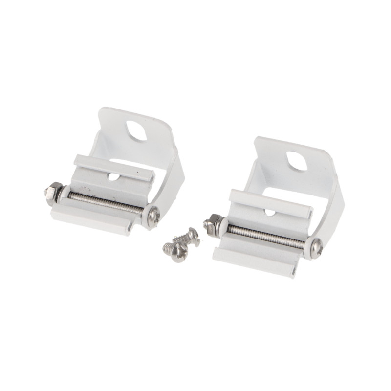 Pack 2 Clip de sujeción Blanco Lm3699