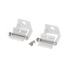Pack 2 Clip de sujeción Blanco Lm3699