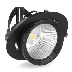 Foco Downlight LED orientable Black Track 35W  CCT