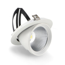 Foco Downlight LED orientable White Track 35W  CCT