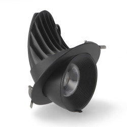 Foco Downlight LED orientable Black Track 30W  CCT