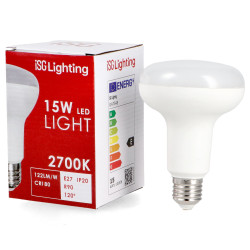 Bombilla LED E27 R90 15W  6000K