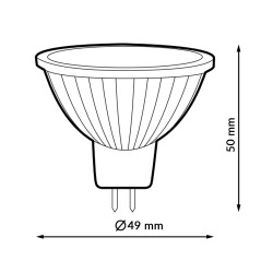 Bombilla LED MR16 Smd Plus 7W  4000K
