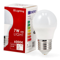 Bombilla LED E27 G45 7W  2700K
