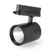 Foco LED para carril Black Air 30W Trifásico No Flicker  CCT