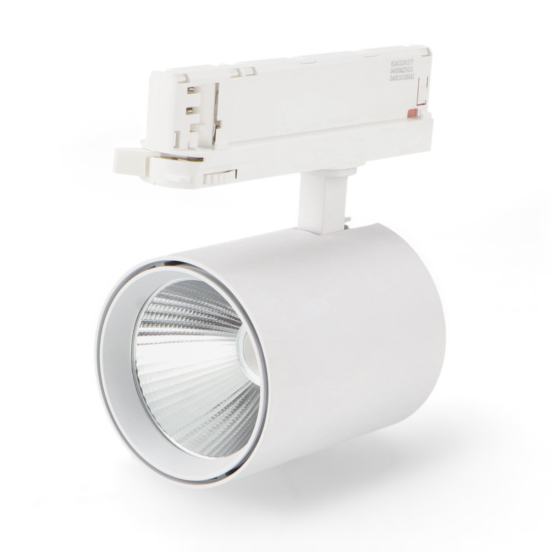 Foco LED para carril White Air 30W Trifásico No Flicker  CCT