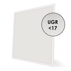 Panel LED Serie Bure 60X60 cm 42W No Flicker Driver Philips - DSC  6000K