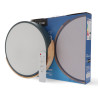 Plafon LED Grey Wood Round 24W  CCT