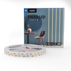 Tira LED 24V SMD Ziadna IP20 18W/m - 5 Metros  4000K