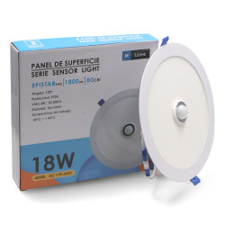 Panel LED Circular Serie Sensor Light 18W  6000K