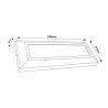 Baliza de Superficie Led Wall Long White 5W IP54  3000K