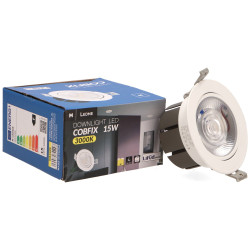 Foco Downlight LED orientable CobFix 15W - DSC  6000K