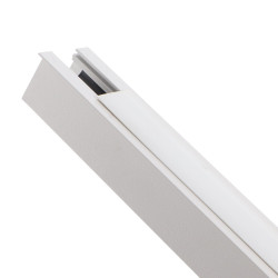 Carril magnético de empotrar Serie 16mm  - 2 metros  Blanco