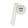 Panel LED Rectangular Serie Bure 120X30 cm 42W No Flicker  CCT