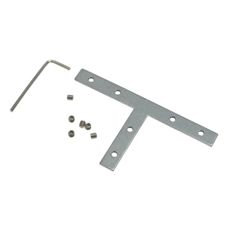 Conector plano en T