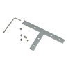 Conector plano en T