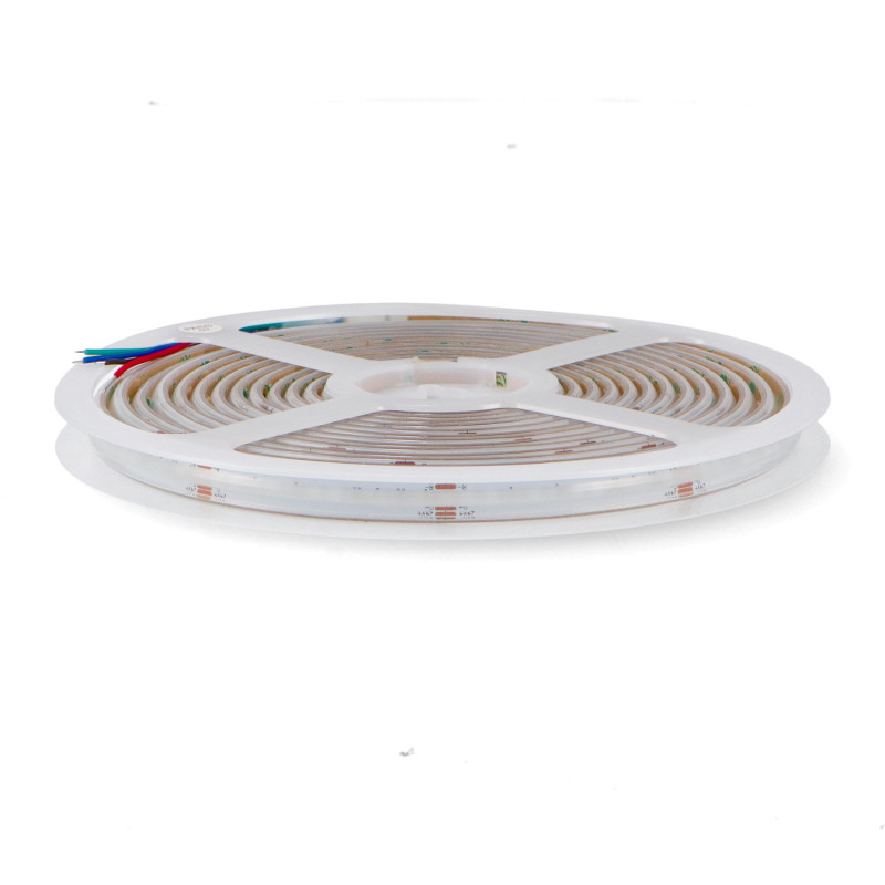 Tira Led 24V Cob Nake Ip65 RGB 15W/m - 5 Metros  RGB