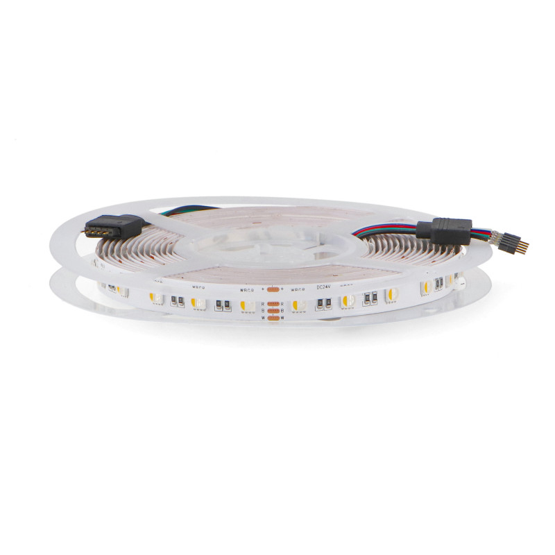 Tira Led 24V Smd Videny Ip20 Rgb+w(3000K) 14W/m - 5 Metros  RGB+W