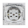 Enchufe Tipo Schuko Frances - EP  Blanco