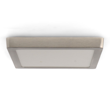 Panel de Superficie Niquel Cuadrado 25W CCT