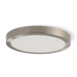 Panel de Superficie Niquel Circular 25W CCT