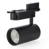 Foco Led Para Carril Negro Turin 30W Trifásico - DSC  6000K