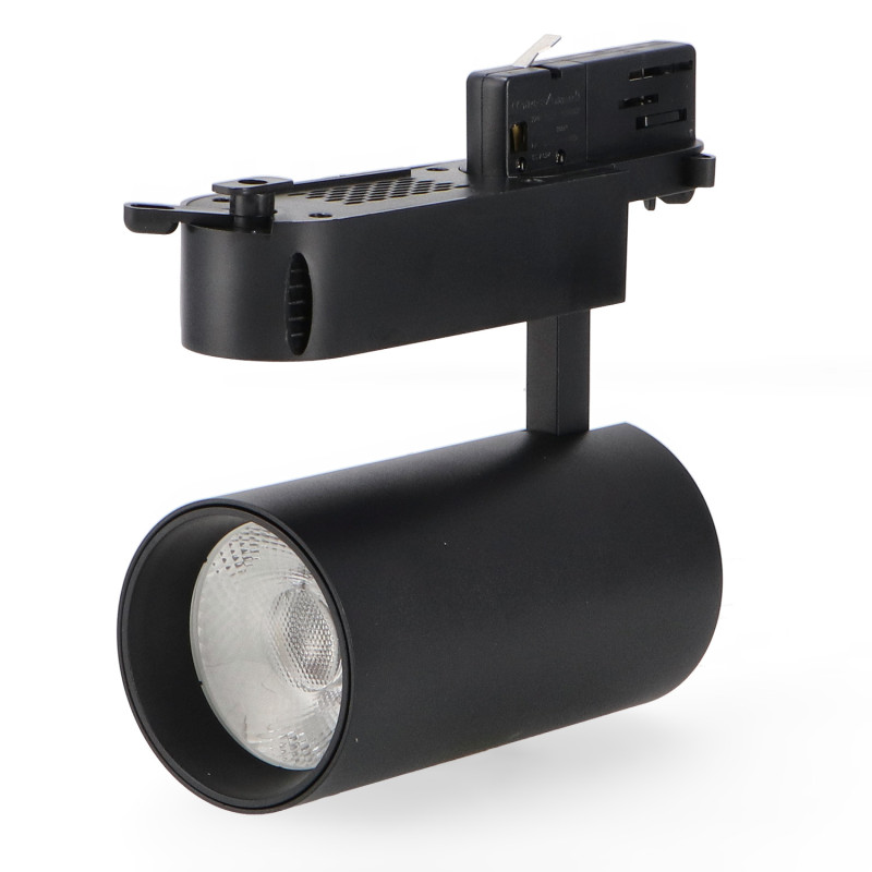 Foco Led Para Carril Negro Turin 30W Trifásico - DSC  4500K