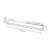 Foco Led Shoiler 10W Para Carril Magnético Blanco 48V Serie 20mm - DSC  3000K