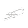Lámpara de techo LED Merang - DSC  CCT