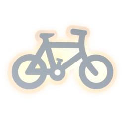 Aplique de pared LED Bicycle 36W - DSC  3000K