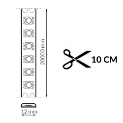 Tira de LED 24V SMD Videny IP68 14W/m - 20 Metros  6000K