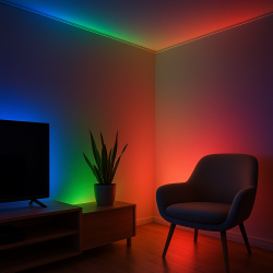 Tira de LED 220V SMD Fast 14,4W/m IP65 RGB - 50 metros  RGB