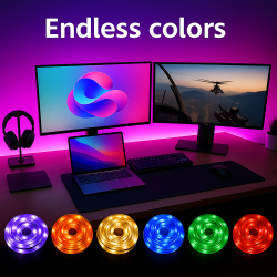 Tira de LED 220V SMD Fast 14,4W/m IP65 RGB - 50 metros  RGB