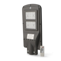 Farola Solar LED para Alumbrado Público 40W con Sensor - DSC  6000K