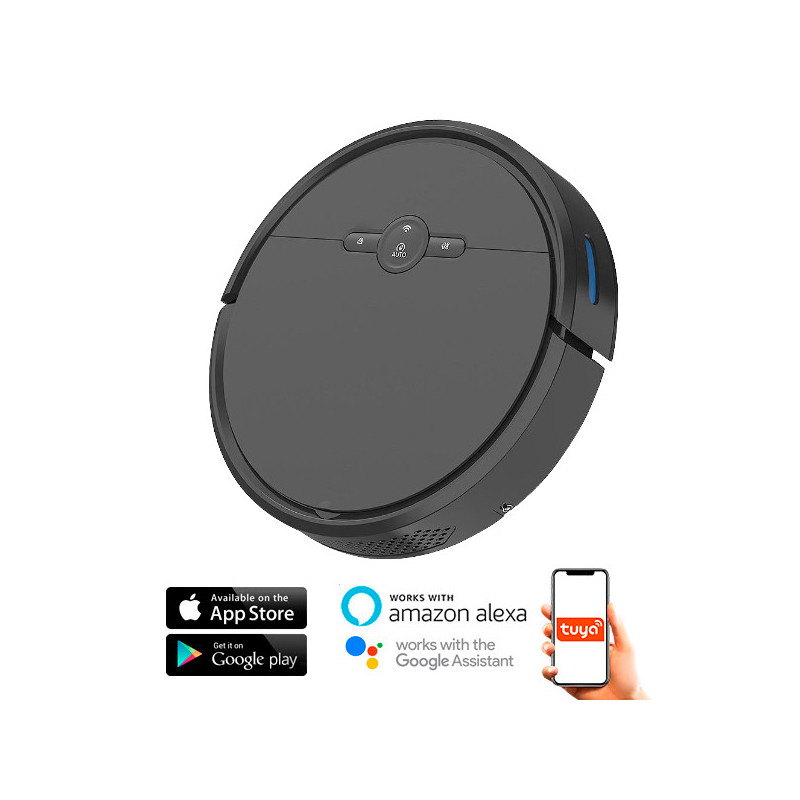 Robot aspirador SmartHome Mimotec - 2300 Pa - DSC