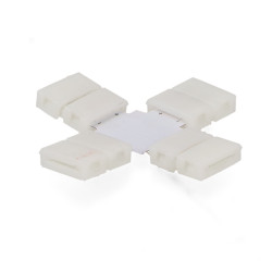 Conector para Tira 10MM 12V/24V RGB Tipo X - DSC