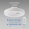 Ventilador de techo LED Venecia CCT  CCT