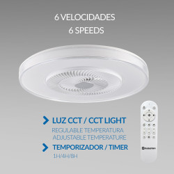 Ventilador de techo LED Vera  CCT