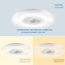 Ventilador de techo LED Vera  CCT
