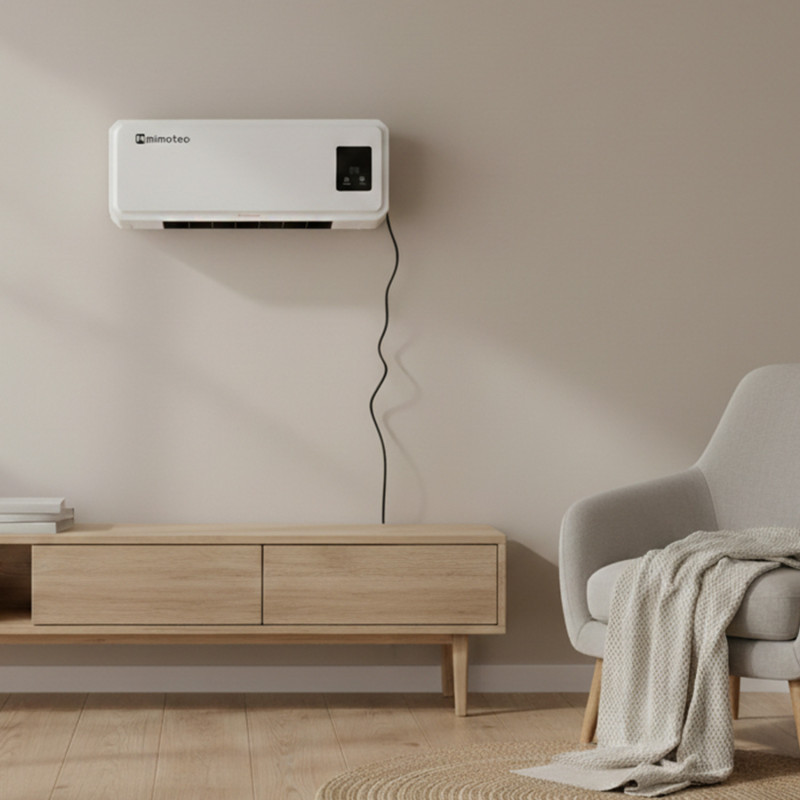 Calefactor Eléctrico de pared Muro 2000W