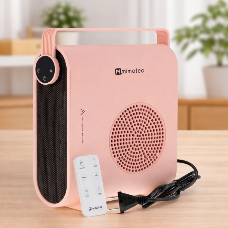 Calefactor cerámico  Pink Hearth 2000W