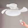 Ventilador de techo LED White Mushroom Ø72,5 cm  CCT