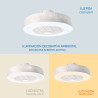 Ventilador de techo LED Plus Sticks CCT -DSC  CCT
