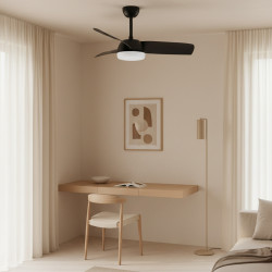 Ventilador de techo LED Black Face - DSC  CCT