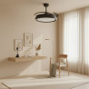 Ventilador de techo LED Black II Yeray Ø107 cm - DSC  CCT