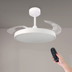 Ventilador de techo LED Coal Ø108 cm  CCT