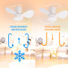 Ventilador de techo LED Nature - DSC  CCT