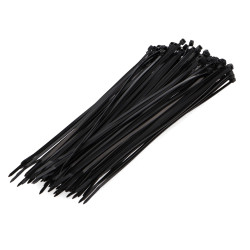 Bolsa 100 pcs bridas negras 100% nylon  4.8X300 mm