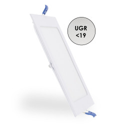 Panel LED Cuadrado Serie Pro 12W CCT  CCT