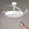 Ventilador de techo LED White Hood Ø107 cm  CCT